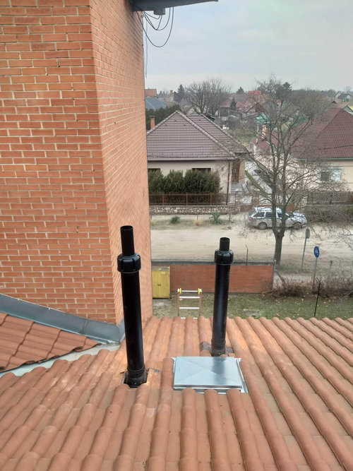 Tetőkibúvó beépítése a tetőn